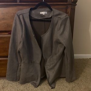XL suede jacket